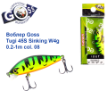 Воблер Goss Tugi 45S Sinking W4g 0.2-1m col. 08