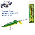 Воблер Goss T-Pike Plopper 130F W16g Surface col. 07