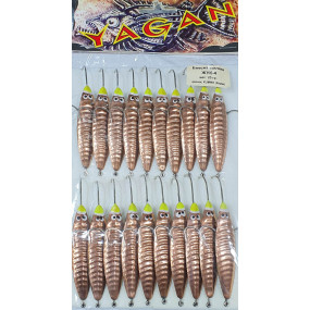Блесна Парус Жук-4 медь 20g (20шт)
