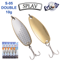 Блешня колебалка Goss Splav S-05 DOUBLE 10g (5шт) *