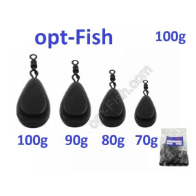 Вантаж короповий плоска крапля кр 100g (10шт)