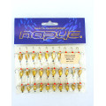Блесна Парус Драч-16 золото 2,9g (30шт)