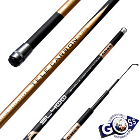 Вудилище БК карбон GOSS Freccia Gold  15-40g 4м *