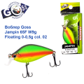 Воблер Goss Jampin 65F W9g Floating 0-0,5g col. 02