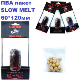 ПВА/PVA Пакет GOSS Slow Melt 60*120mm (25шт)