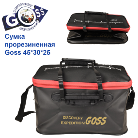 Сумка прорезиненная Goss BLACK  45x30x25