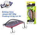 Воблер Goss Jampin 65F W9g Floating 0-0,5g col. 04