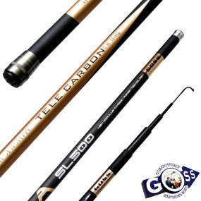 Вудилище БК карбон GOSS Freccia Gold  15-40g 5м *