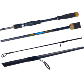 Спиннинговое удилище шт2 GOSS Superhard Carbon (eva+пробка) 10-30g 2,1м  *