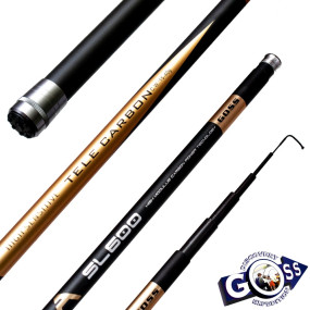 Вудилище БК карбон GOSS Freccia Gold  15-40g 6м *