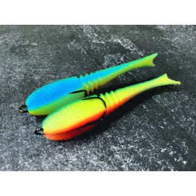 Поролоновая рыбка ПМ Dancing Fish 5" (reverse tail) offset 211 (5шт)