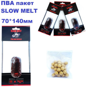 ПВА/PVA Пакет GOSS Slow Melt 70*140mm (25шт)