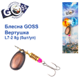 Блесна Goss вертушка L7-2(952) 8g col. #04 (5шт) *