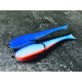 Поролоновая рыбка ПМ Dancing Fish 5" (reverse tail) offset 215 (5шт)