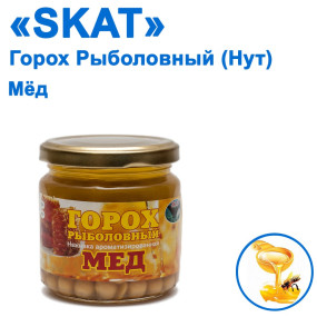 Горох в банці рибальський Skat Мед