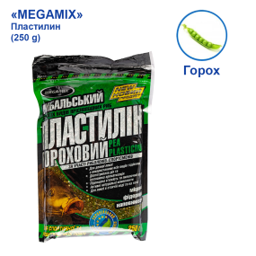 Пластилин MEGAMIX 250g Гороховый