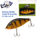 Воблер Goss model B col.10 9cm/24g (0-1.5m)