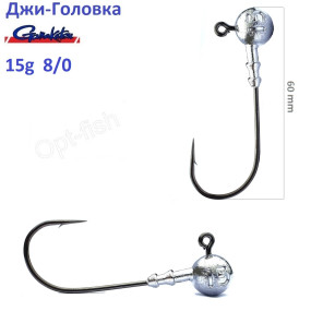 Джиг-головка Gamakatsu дві ялинки 15g №8/0 (25шт)