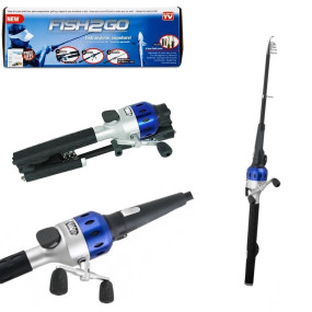 Портативный складной спиннинг Fish2Go 1,8м